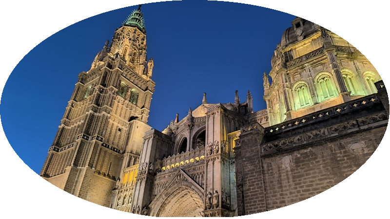 Imagen vista de cara de la catedral de toledo