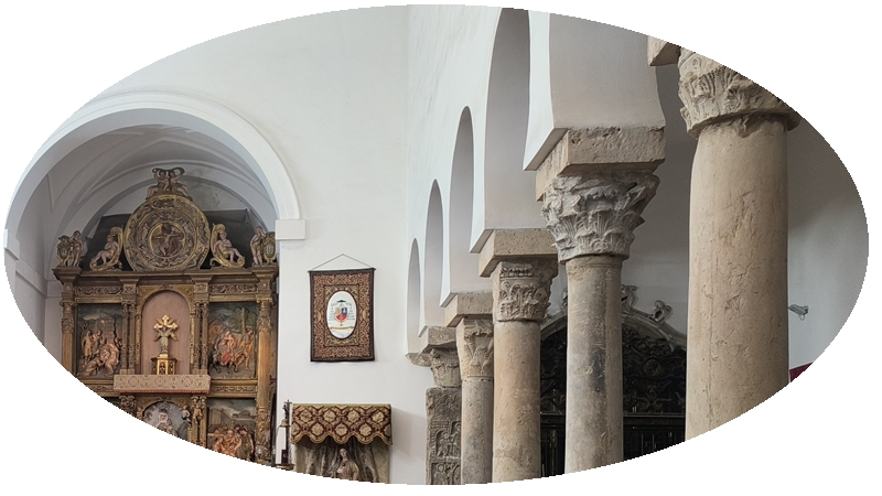 Interior de la iglesia del Salvador de  Toledo