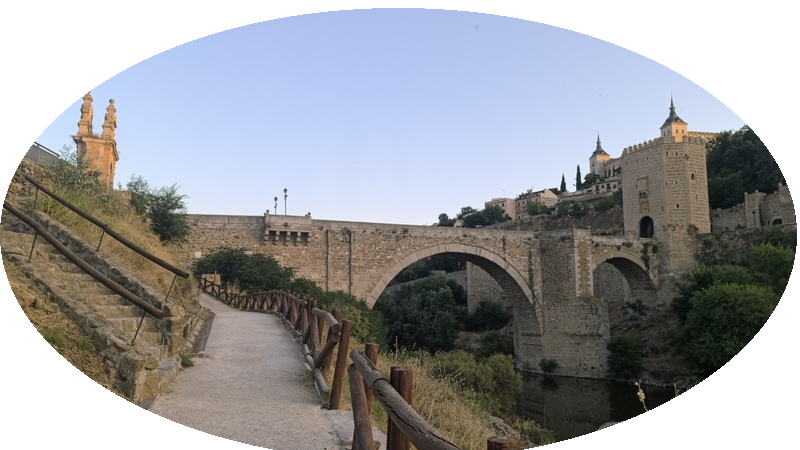 imagen pie puente alcantara Toledo